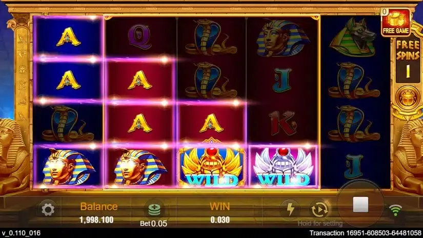 Golden Queen slot screenshot 3