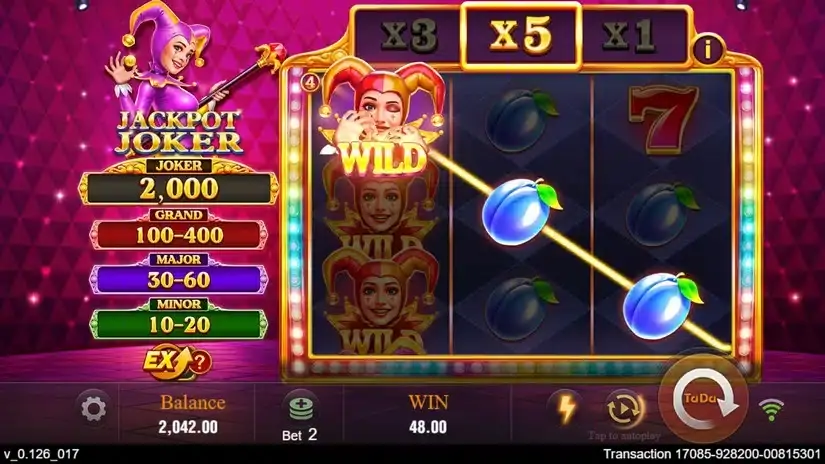 Jackpot Joker slot screenshot 3