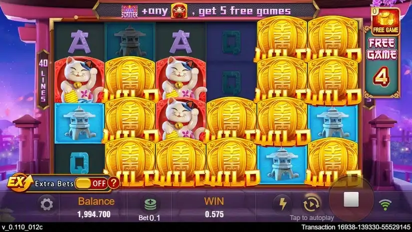 Neko Fortune slot screenshot 5