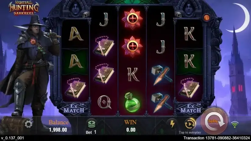 Nightfall Hunting slot screenshot 1