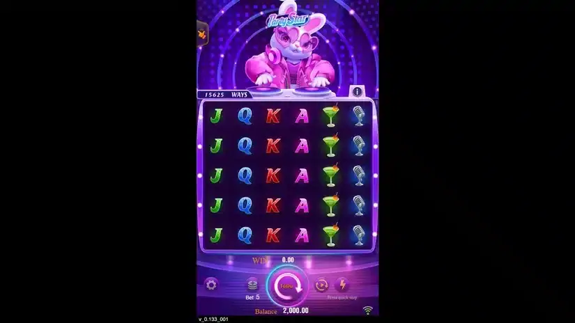 Party Star slot screenshot 1