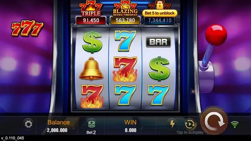 Seven Seven Seven slot screenshot 1