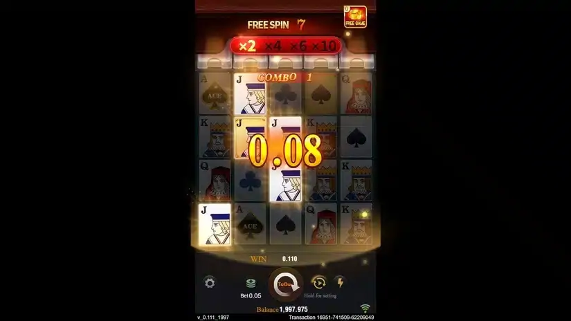 Super Ace slot screenshot 3