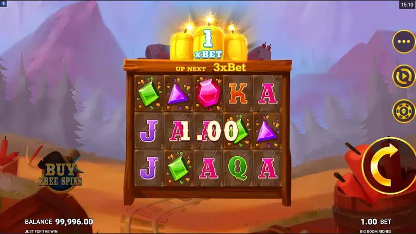 Big Boom Riches slot screenshot 2