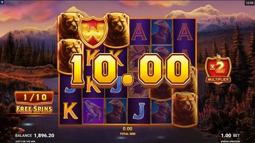 Kodiak Kingdom slot screenshot 5