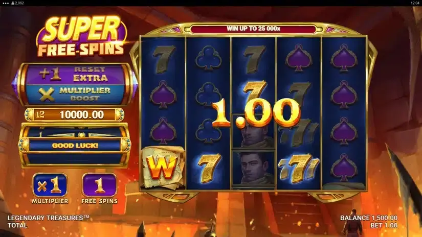 Legendary Treasures slot screenshot 4