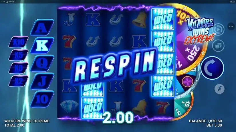 Wildfire Wins Extreme slot screenshot 4