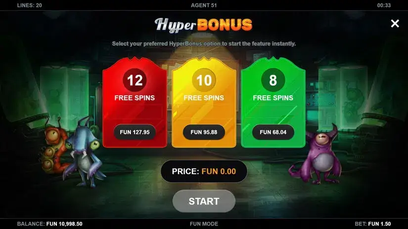 Agent 51 slot screenshot 3