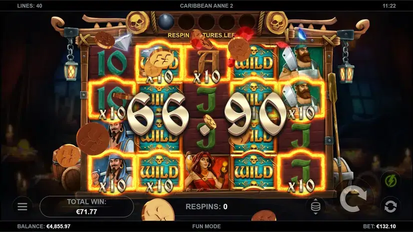 Caribbean Anne 2 slot screenshot 7