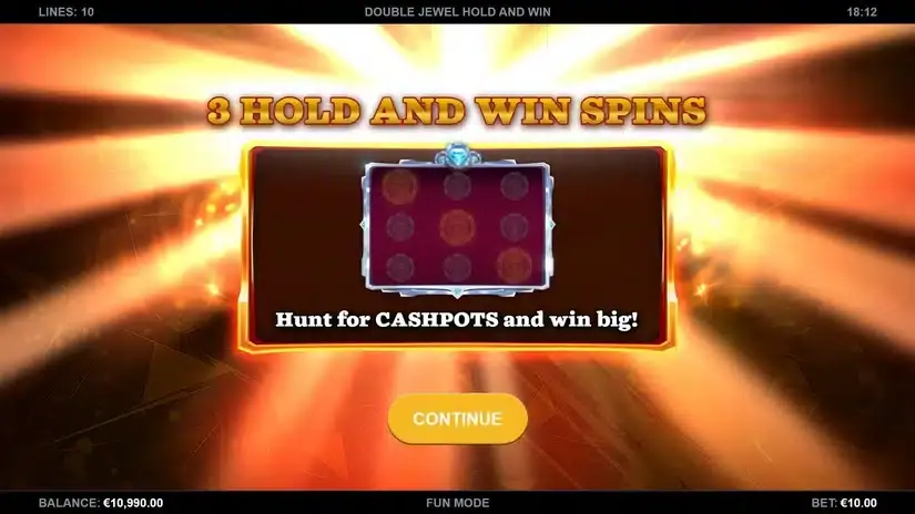 Double Jewel Hold and Win slot screenshot 3