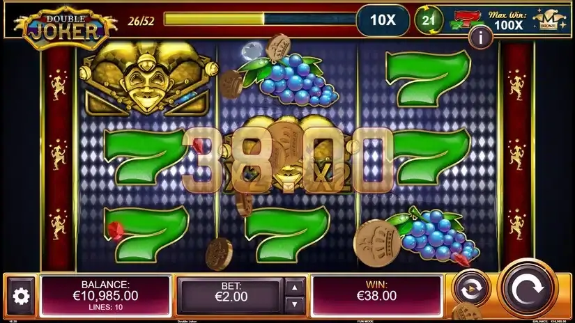Double Joker slot screenshot 4