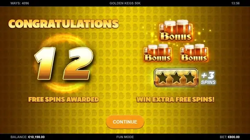 Golden Kegs 50K slot screenshot 2