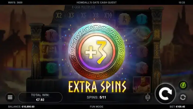 Heimdalls Gate Cash Quest slot screenshot 5