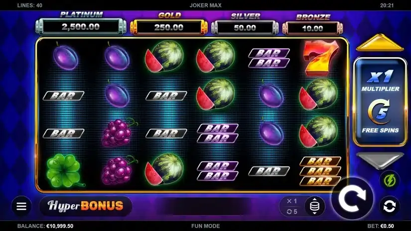 Joker Max slot screenshot 1