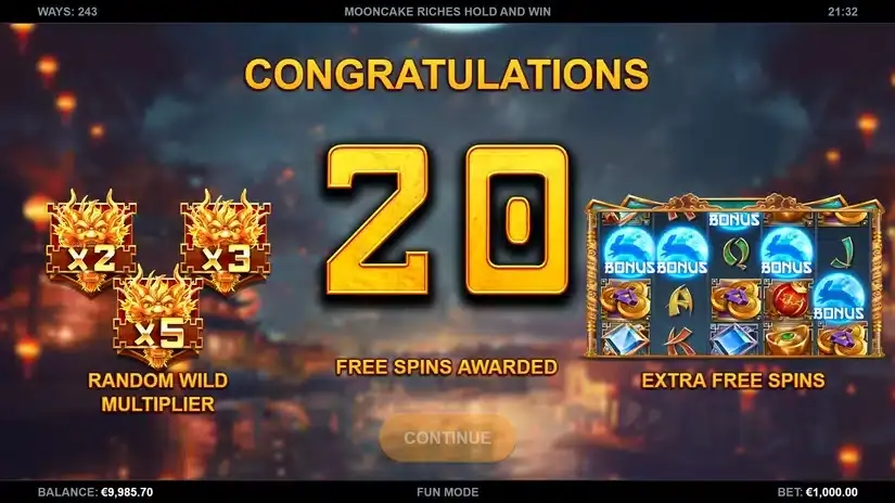 Mooncake Riches slot screenshot 2