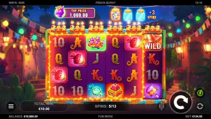 Piñata Burst slot screenshot 5