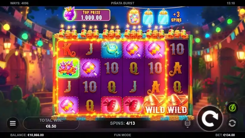 Piñata Burst slot screenshot 3