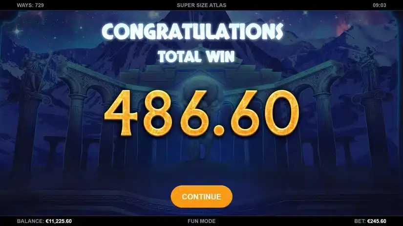 Super Size Atlas slot screenshot 6