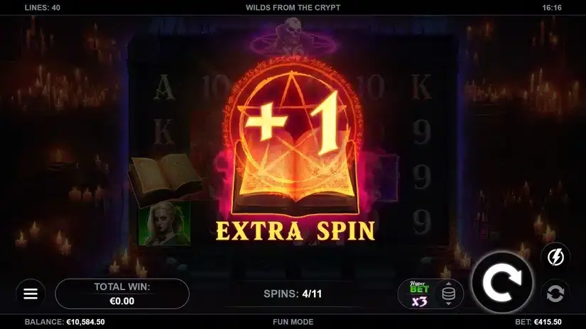 Wilds from the Crypt slot screenshot 4