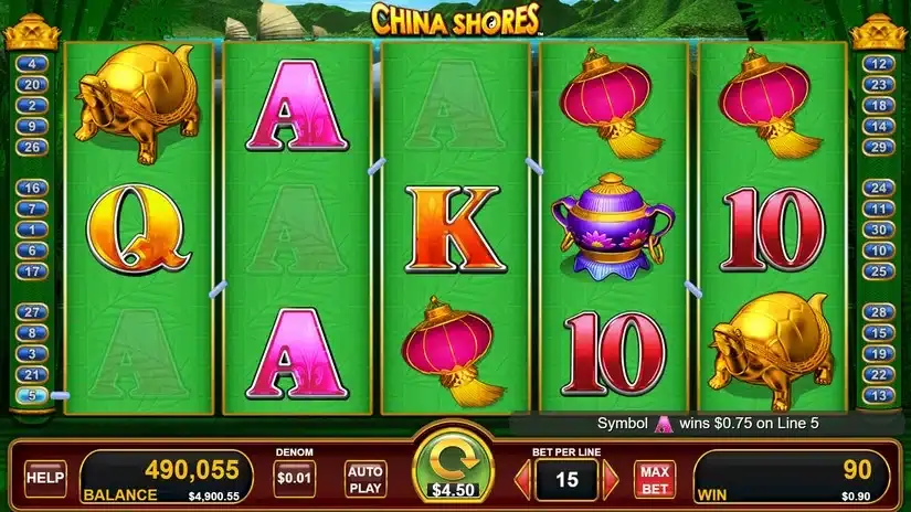 China Shores slot screenshot 