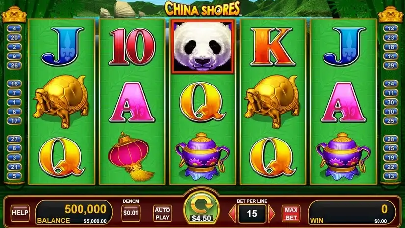 China Shores slot screenshot 