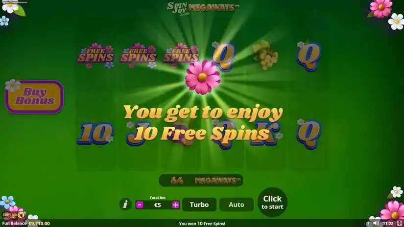 Spinjoy Society Megaways slot screenshot 4