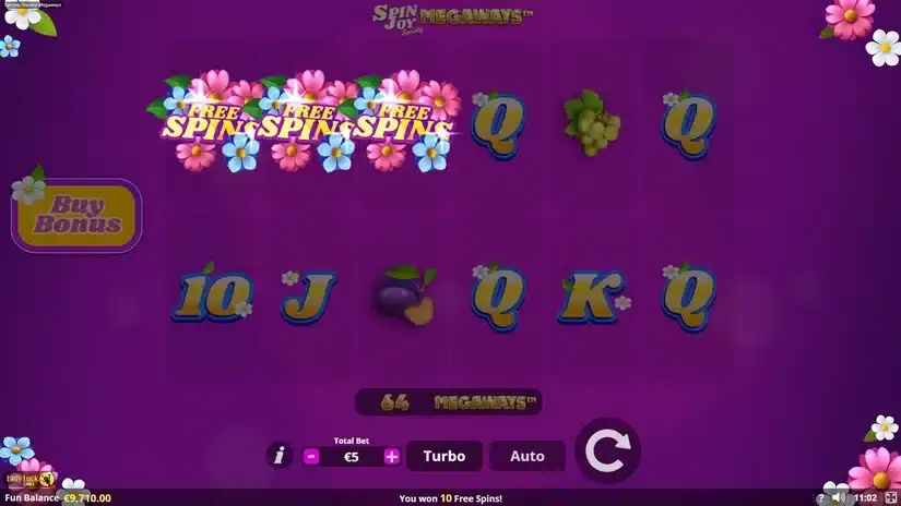 Spinjoy Society Megaways slot screenshot 3