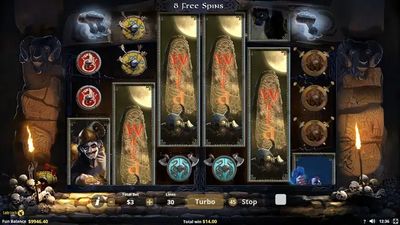 Valholl Hall of the Slain slot screenshot 5