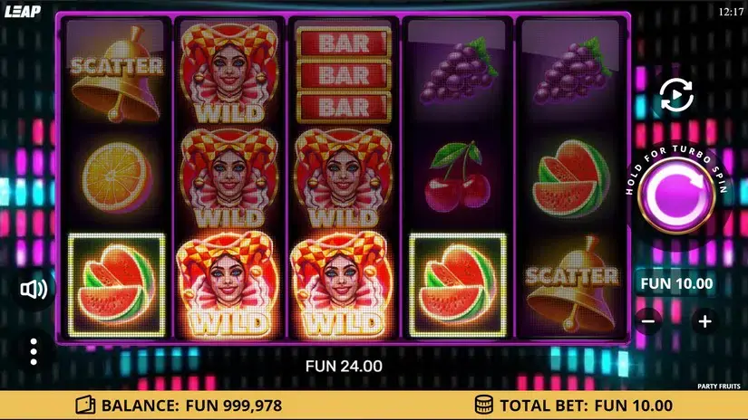 Party Fruits slot screenshot 2