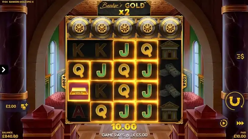 Banker’s Gold Epic X slot screenshot 4
