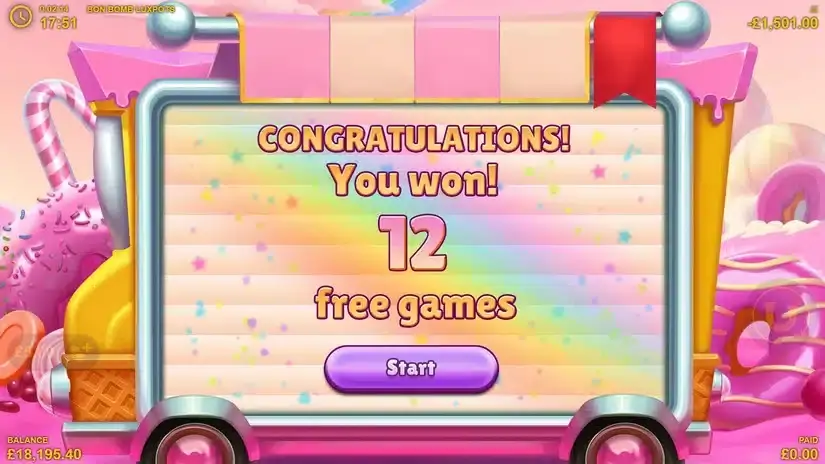 Bon Bomb Luxpots slot screenshot 4