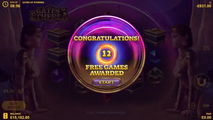 Gates of Etherea slot screenshot 4