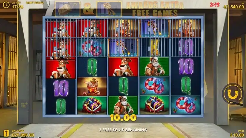 Saint Nicked slot screenshot 5