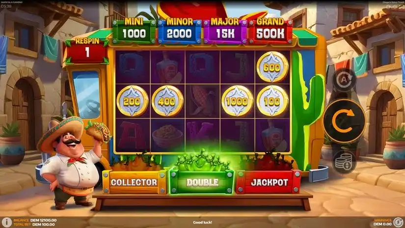 Diego’s Spicy Truck slot screenshot 4