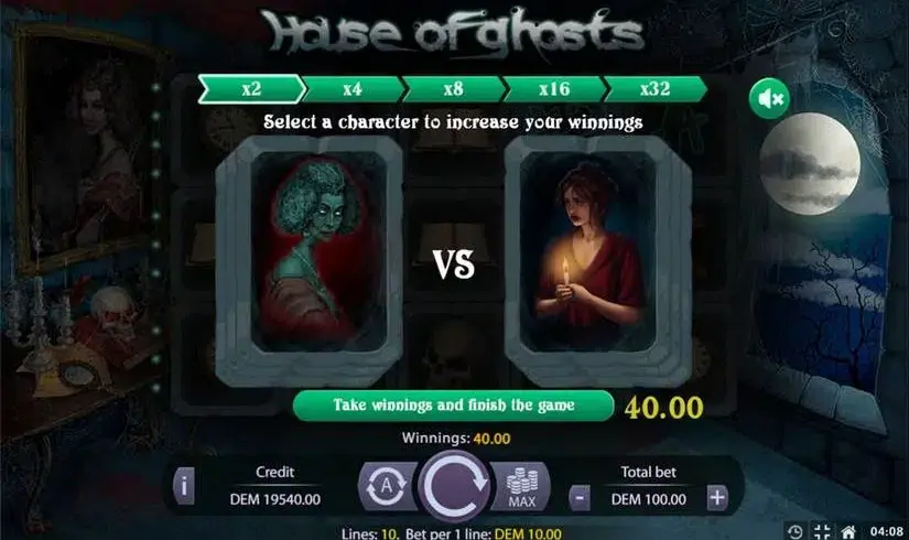 House of Ghosts slot screenshot 5