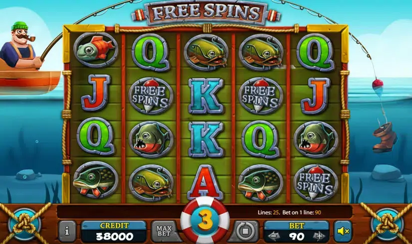 Huge Catch slot screenshot