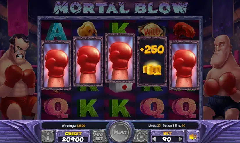 Mortal Blow slot screenshot 3