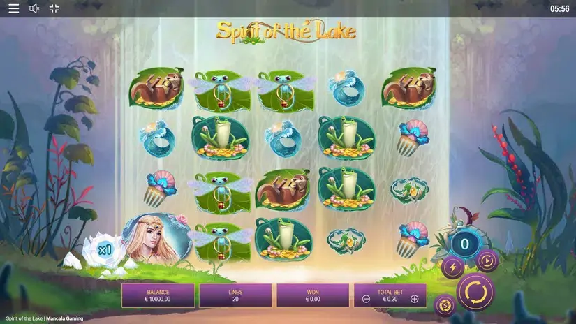Spirit of the Lake slot screenshot 1