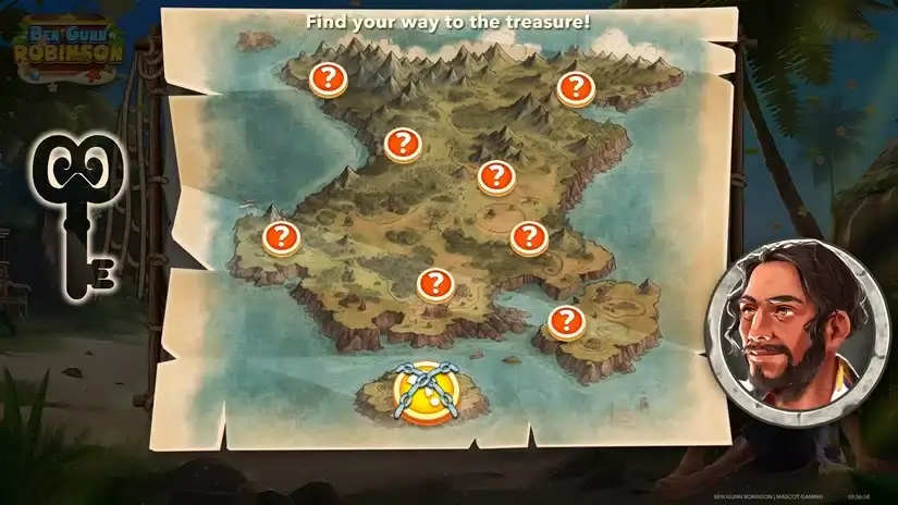Ben Gunn Robinson slot screenshot 4