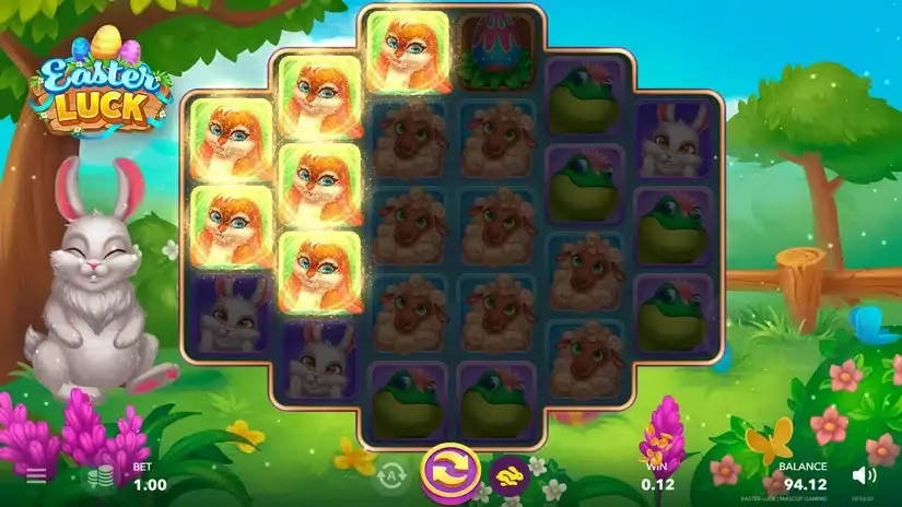 Easter Luck slot screenshot 2