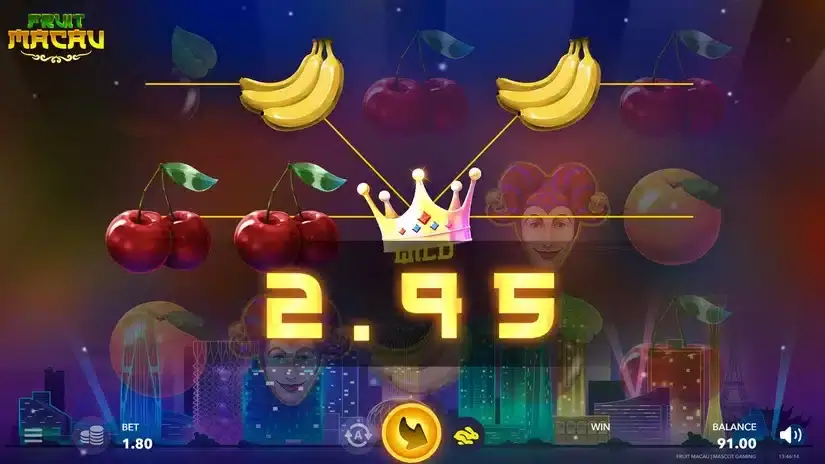 Fruit Macau slot screenshot 2