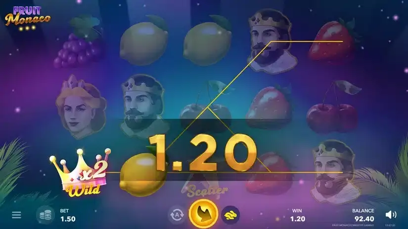 Fruit Monaco slot screenshot 2