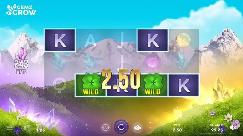 Gemz Grow slot screenshot 4