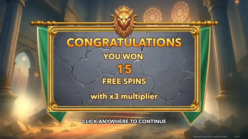 Gryphon`s Castle Deluxe slot screenshot 3