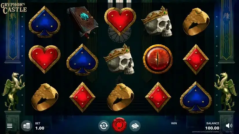 Gryphon’s Castle slot screenshot 1