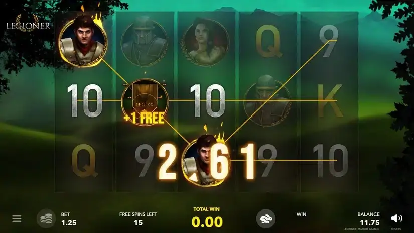 Legioner slot screenshot 2