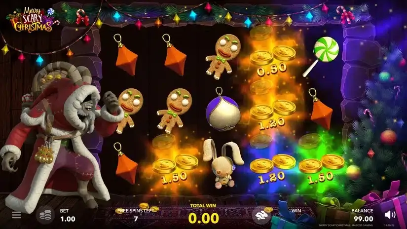 Merry Scary Christmas slot screenshot 4