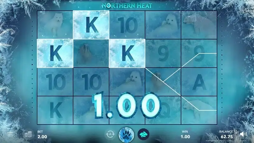 Northern Heat slot screenshot 4