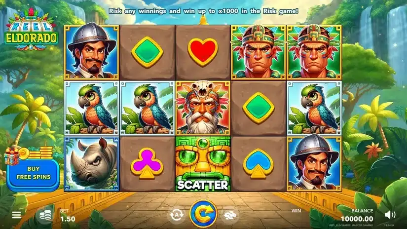 Reel Eldorado slot screenshot 1