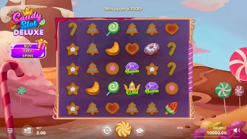 The Candy Slot Deluxe slot screenshot 1